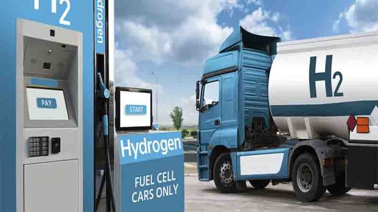 Hydrogen powered trucks